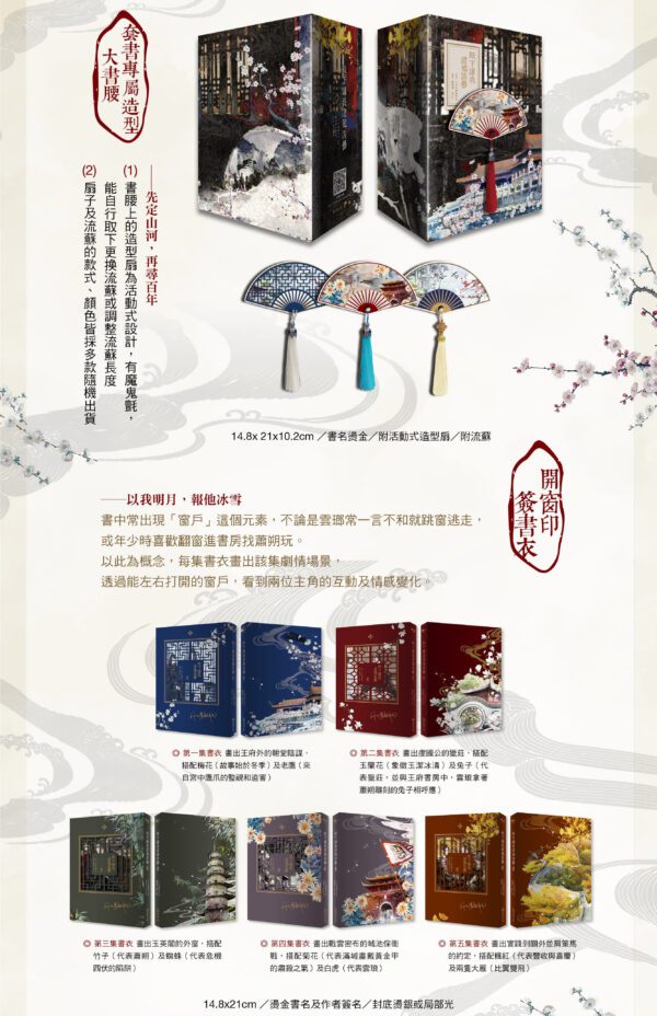 【现货/赠加固包装】殿下让我还他清誉 (造型书腰套组)｜前3分钟(亲签卡&亚克力画板) | 竖排 | 原耽 | 无删减 | 不可与任何预售商品合并