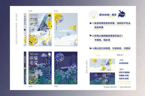 【现货/赠加固包装】两隻老虎｜两只老虎｜特签版｜柳满坡｜田文 | 原耽 | 无删减 | BL