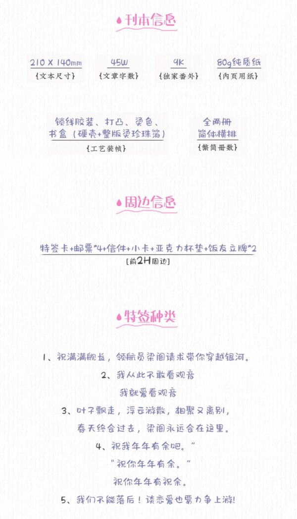 【現貨/赠加固包装】櫻筍年光 | 樱笋年光 | 特簽版 | 夏小正 | 海棠 | 原耽 | BL