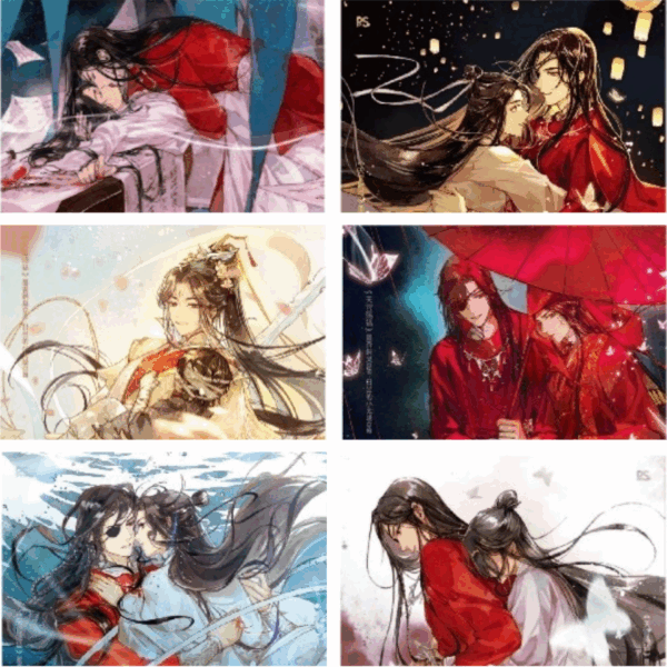 【通販/特殊包装】天官賜福週邊 | 天官赐福周边 | 陶瓷吸水杯墊 | 平心 | 原耽 | BL | 周边