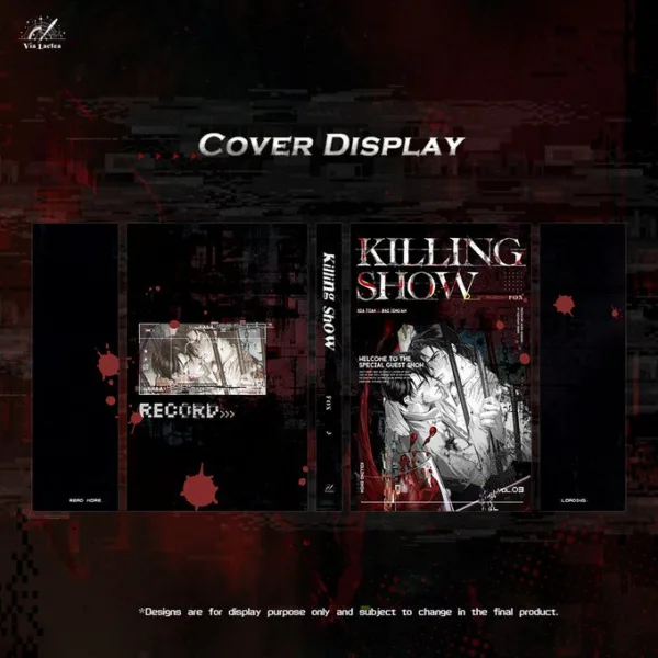 【預售/赠加固包装】殺戮秀3 | 杀戮秀3 | Killing Show (EN) Vol.3 | 亲签版 | 英文版 | 狐狸 | ViaLactea | 北美呆鹅 | 原耽 | 无删减 | BL | 不可合并其他品项书籍下单