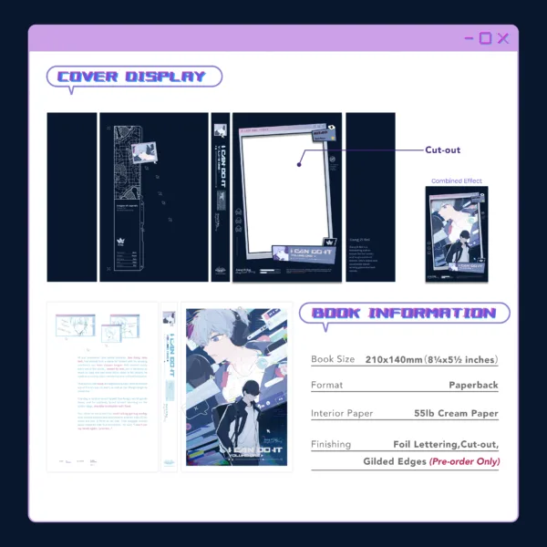 【現貨/赠加固包装】I Can Do It (Vol. 1) | 我行讓我上 (Vol. 1) | 我行让我上 (Vol. 1)  | 英文版 | 醬子貝 | HaiTang(海棠英文) | 原耽 | BL