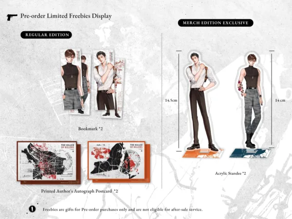 【預售/赠加固包装】殺青1-2 | 杀青1-2 | The Killer of Killers Vol. 1-2 | 英文版 | 無射 | Rosmei | 原耽 |  BL