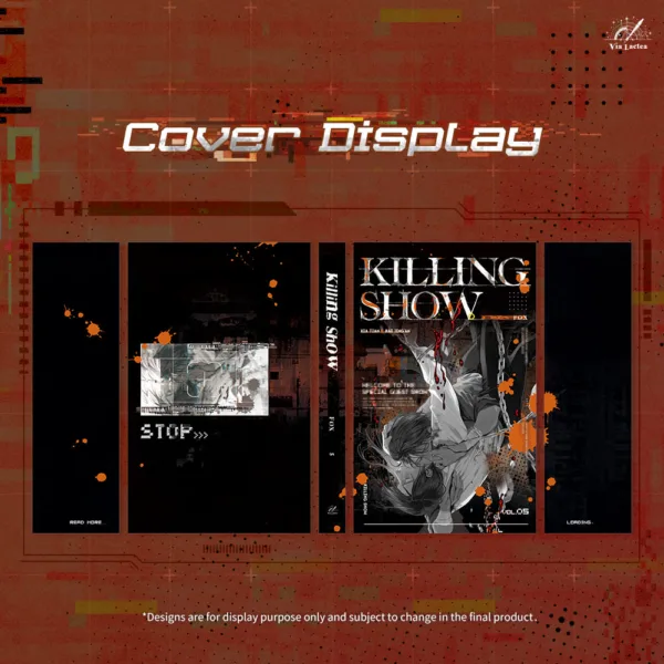 【預售/赠加固包装】殺戮秀5 | 杀戮秀5 | Killing Show (EN) Vol.5 | 亲签版 | 英文版 | 狐狸 | ViaLactea | 北美呆鹅 | 原耽 | 无删减 | BL | 不可合并其他品项书籍下单