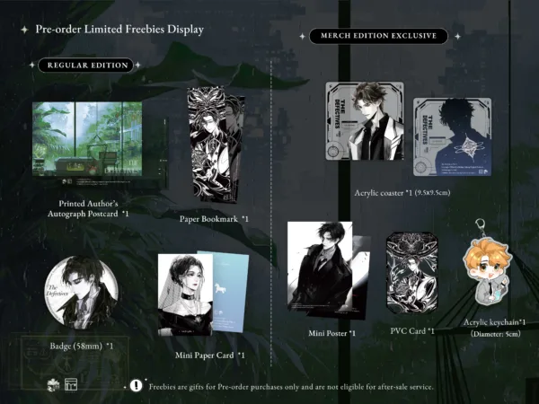 【預售/赠加固包装】殘次品3 | 残次品3 | The Defectives Vol. 3 | 英文版 | priest | Rosmei | 原耽 | BL | 不可合并其他品项书籍下单